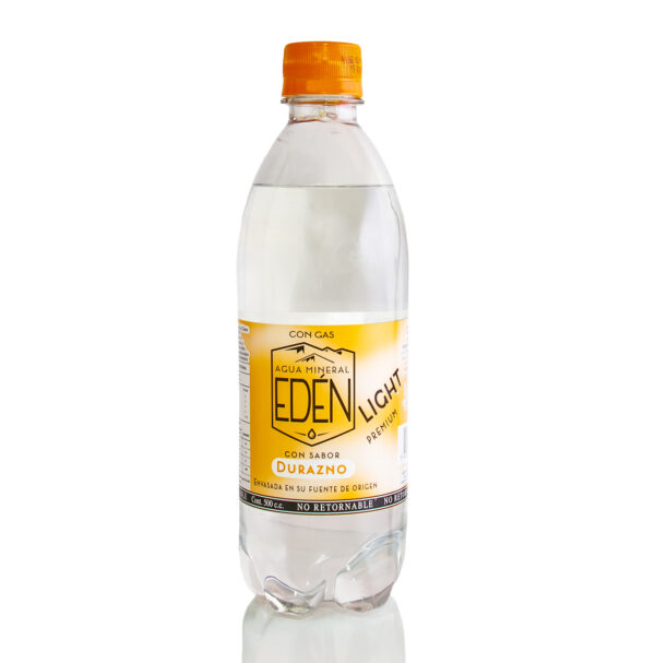 EDÉN Durazno Con Gas 12 X 500ml