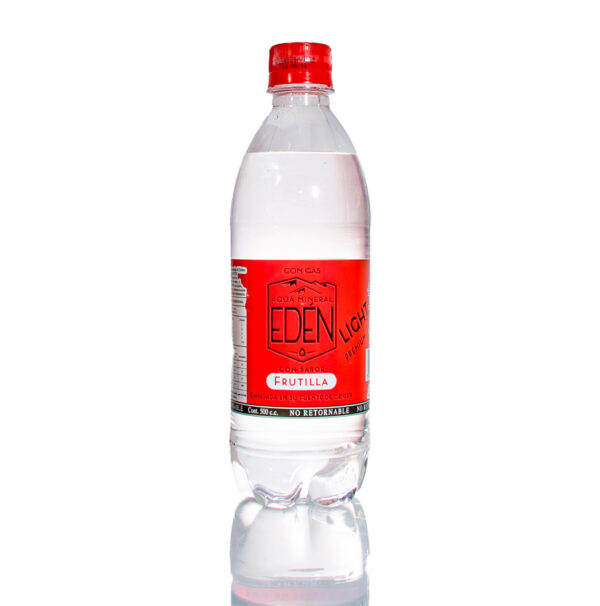 EDÉN Frutilla Con Gas 12 X 500ml