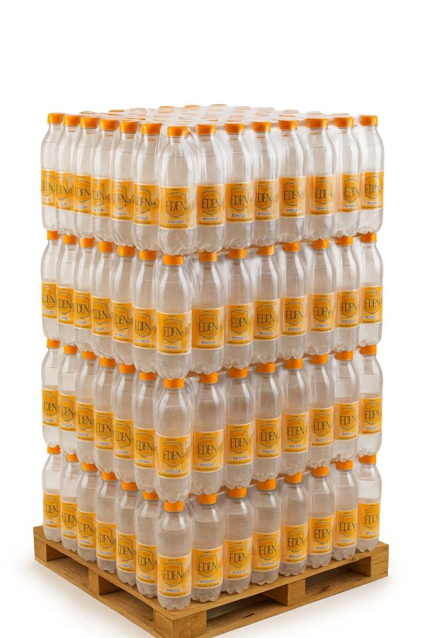 Pallet Agua Sabor Durazno 500ml – Con Gas (1.848 unid.)