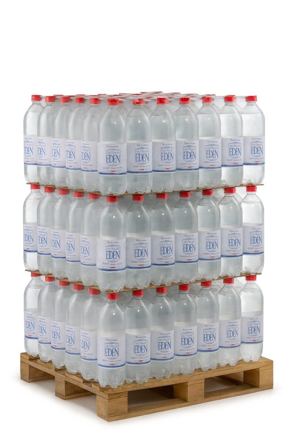 Pallet Agua Mineral EDÉN 2LT – Con Gas, Mixto o Sin Gas  (480 unid.)